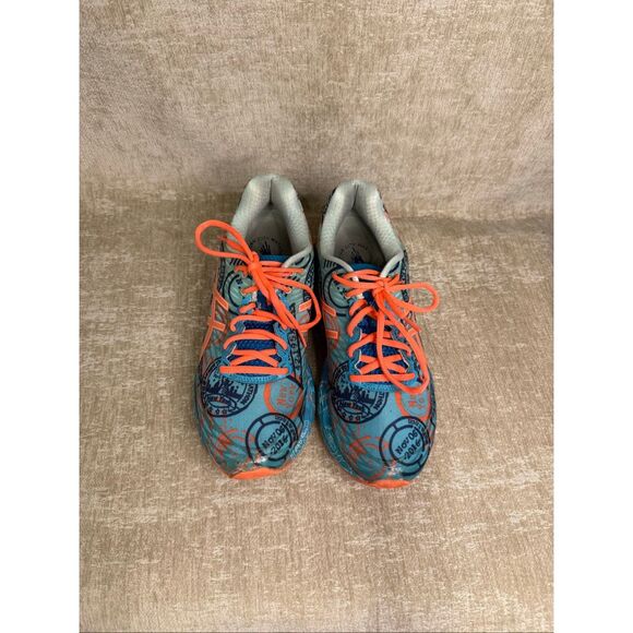 ASICS Men\'s GEL-Nimbus 18 NYC Mesh Athletic Running Shoes Multicolor Size 9-9.5 main image 8